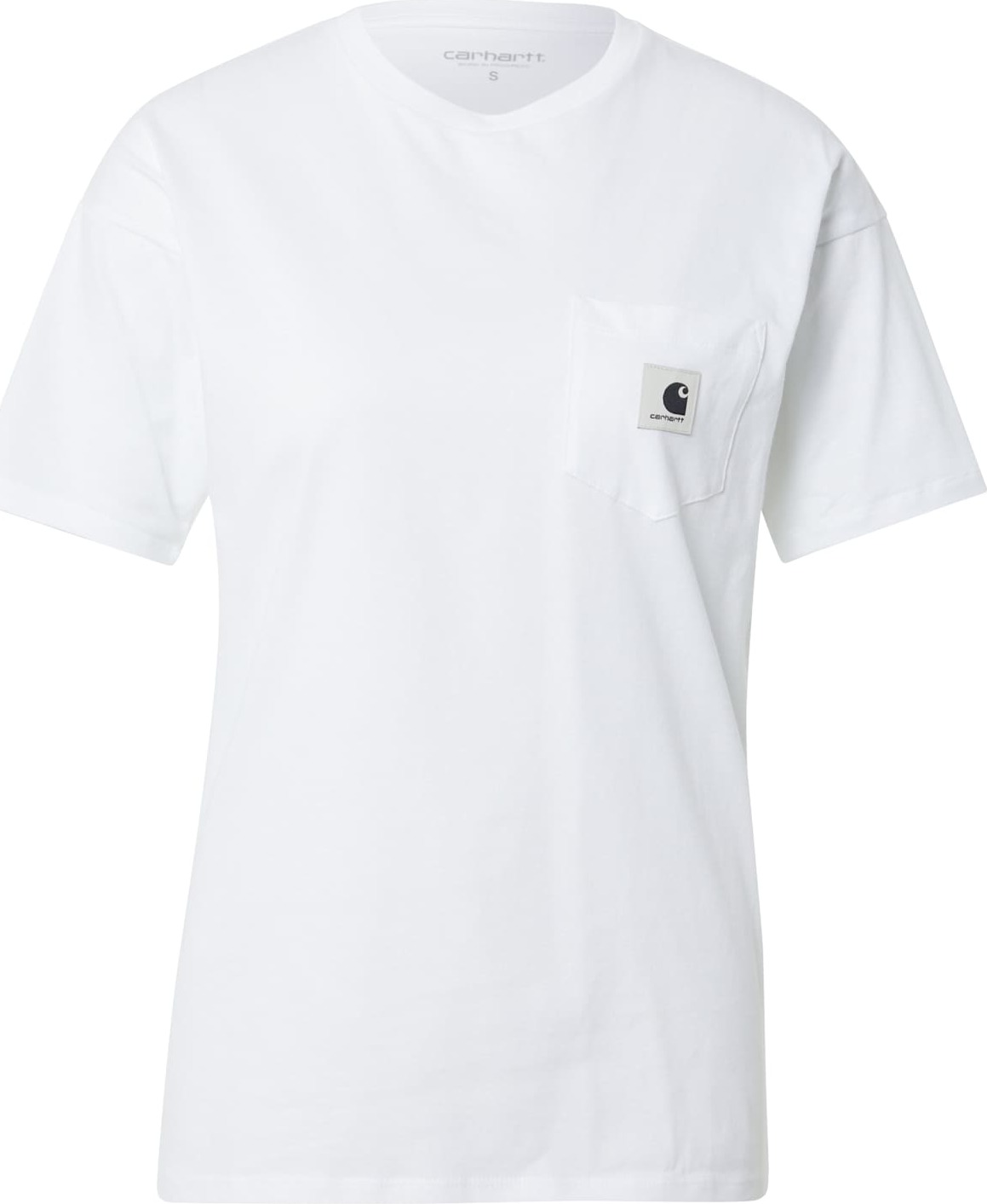 Carhartt WIP Tričko bílá / černá