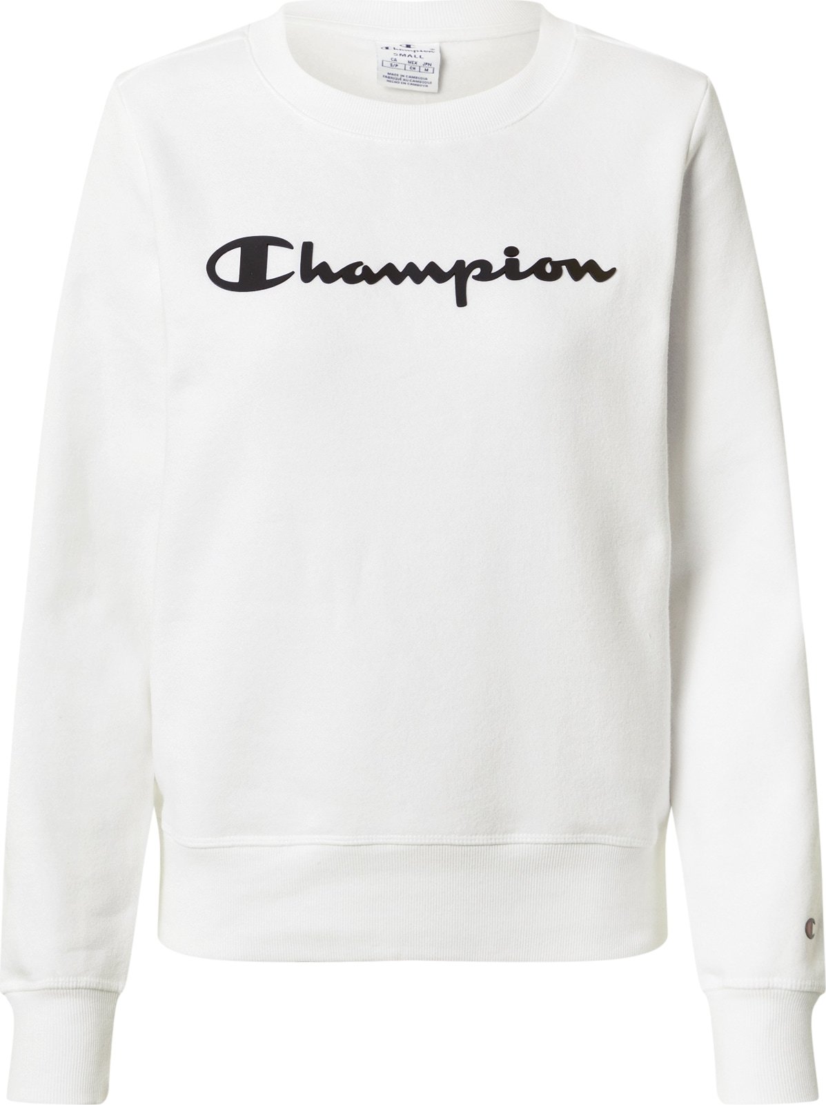 Champion Authentic Athletic Apparel Mikina bílá / černá