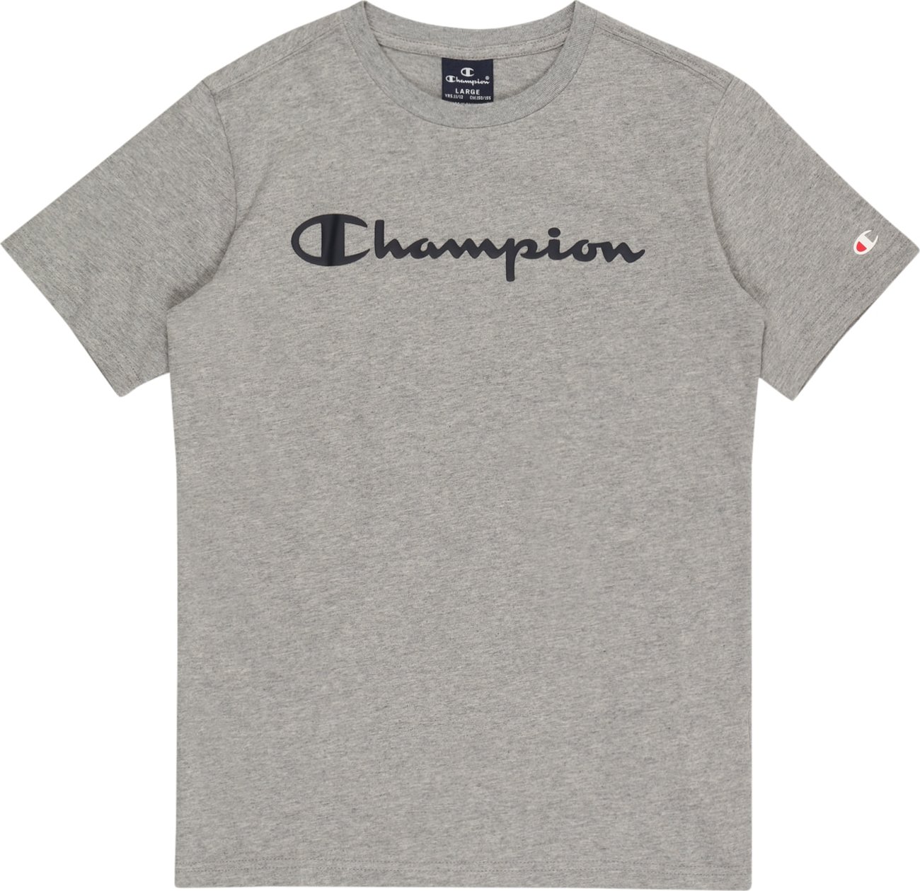 Champion Authentic Athletic Apparel Tričko 'Crewneck' šedý melír