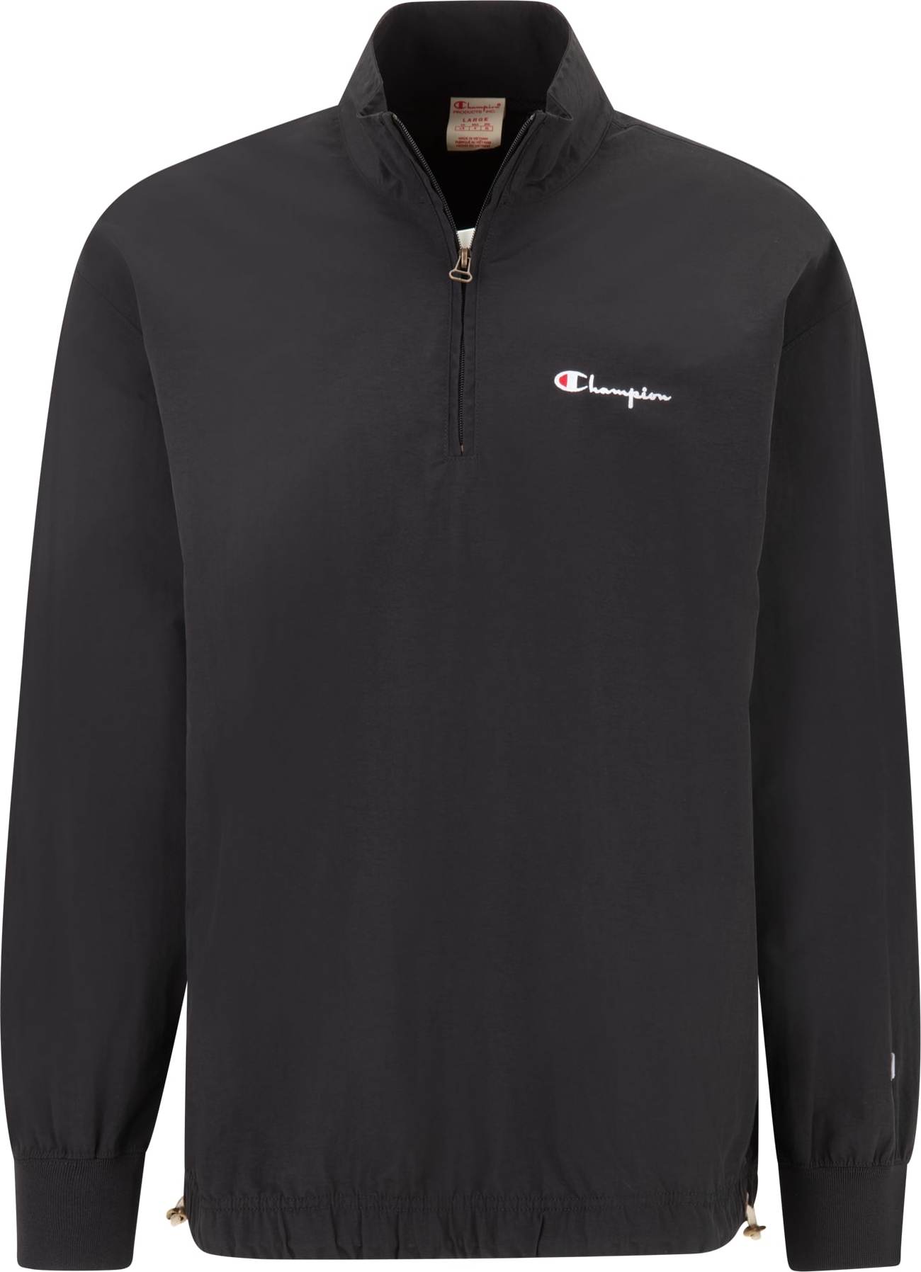 Champion Reverse Weave Přechodná bunda černá / bílá / červená
