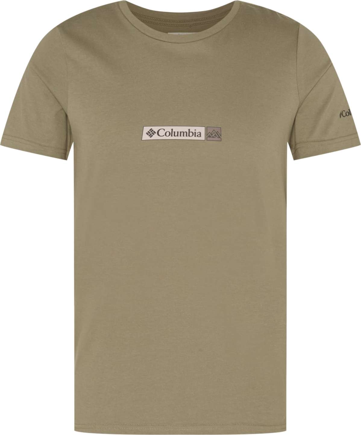 COLUMBIA Funkční tričko tmavě zelená / šeříková / černá / pastelová fialová / pueblo