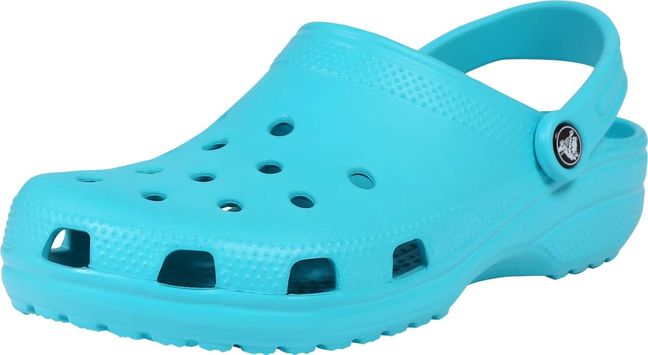 Crocs Pantofle aqua modrá