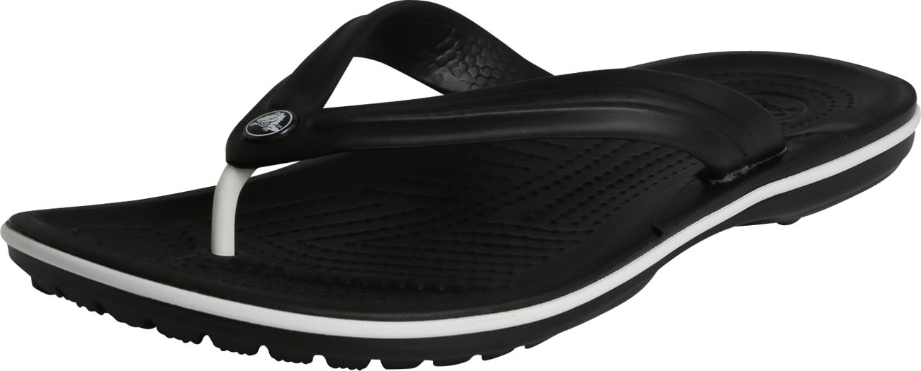 Crocs Žabky 'Crocband Flip M' černá / bílá