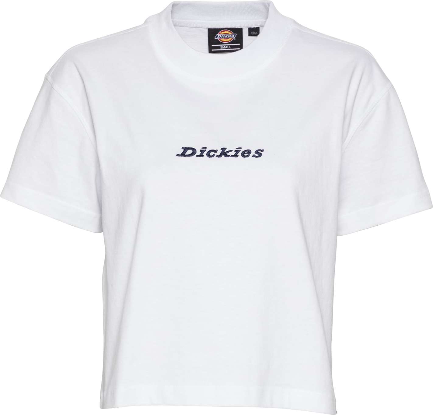 DICKIES Tričko 'Loretto' bílá / námořnická modř