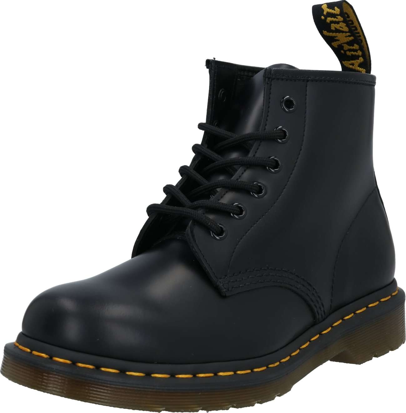 Dr. Martens Šněrovací kozačky černá