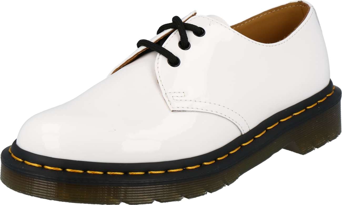 Dr. Martens Šněrovací boty '1461' offwhite / černá