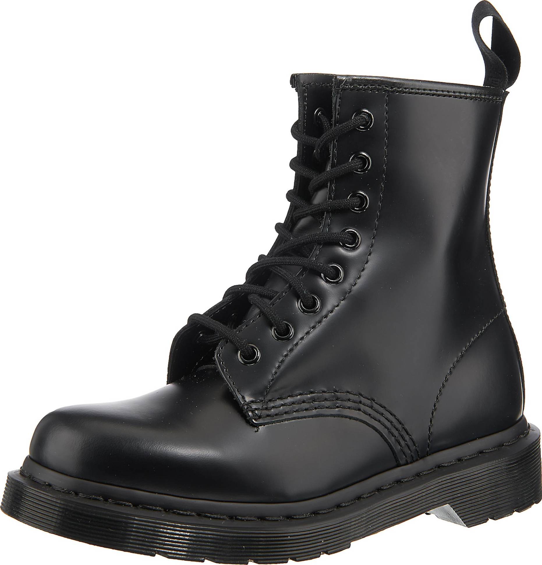 Dr. Martens Šněrovací kozačky černá