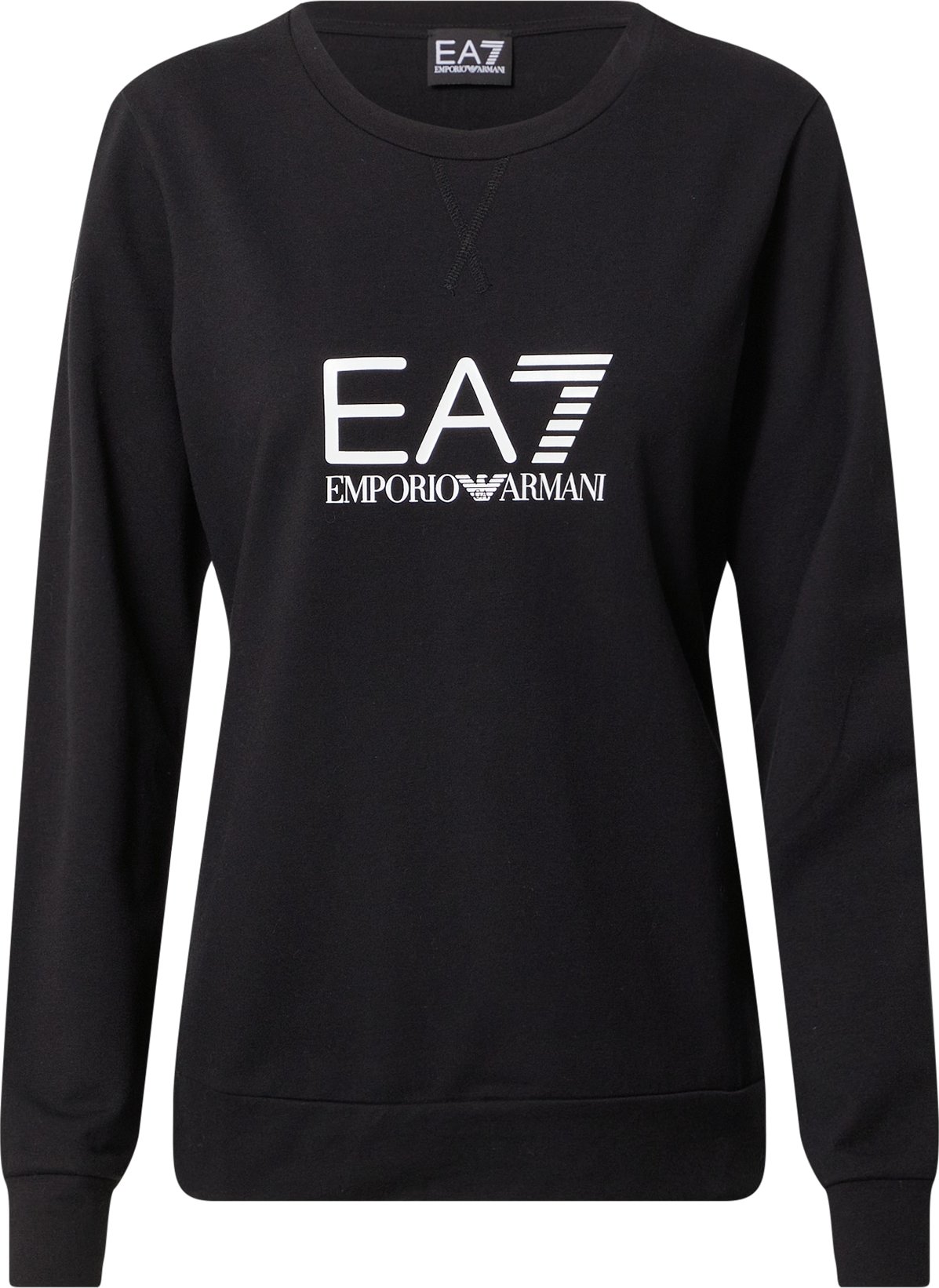 EA7 Emporio Armani Mikina černá / bílá