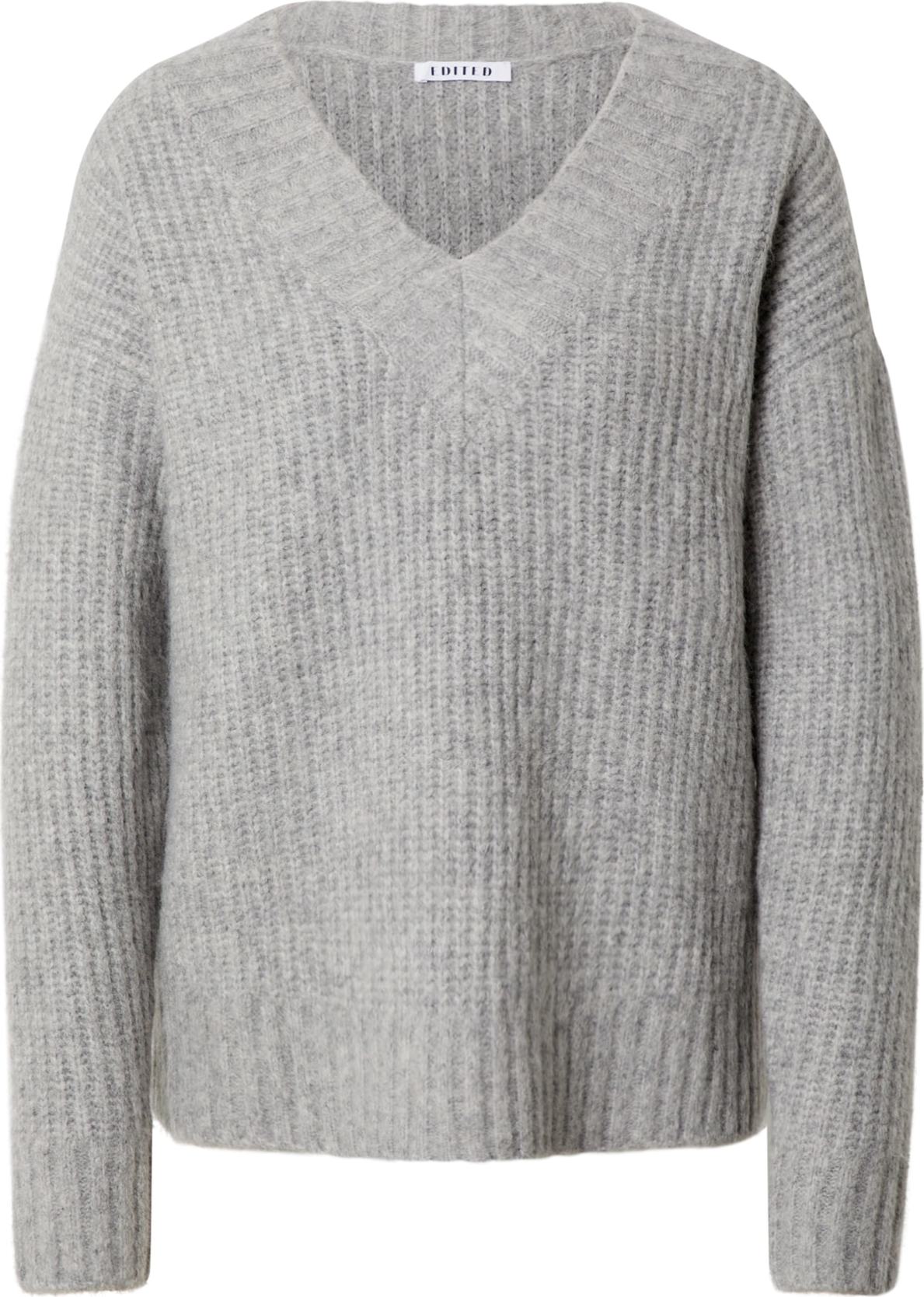 EDITED Svetr 'Claire' šedá