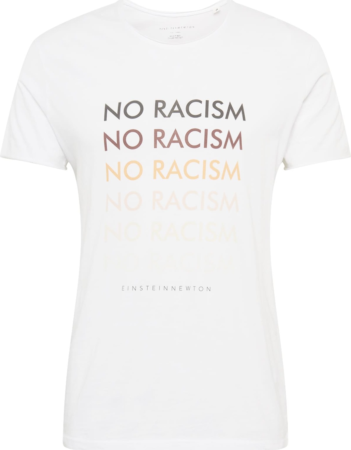 EINSTEIN & NEWTON T-Shirt 'No Racism' mix barev / bílá