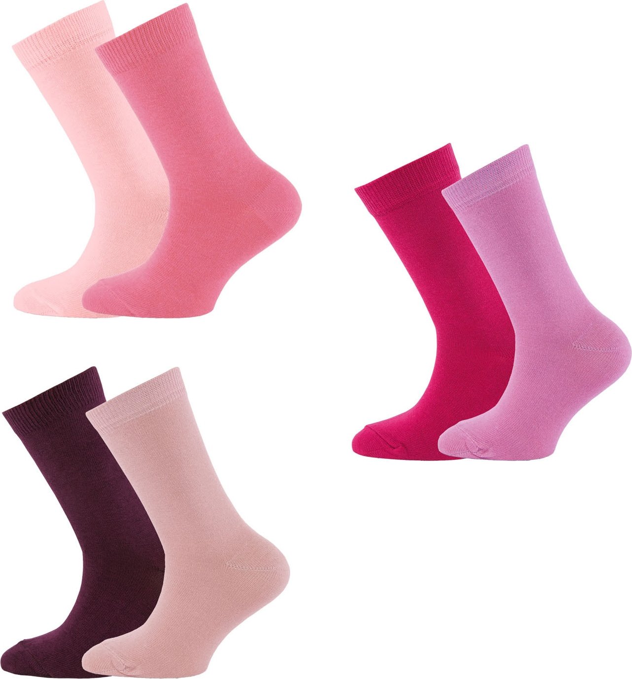 EWERS Ponožky bobule / fialová / růžová
