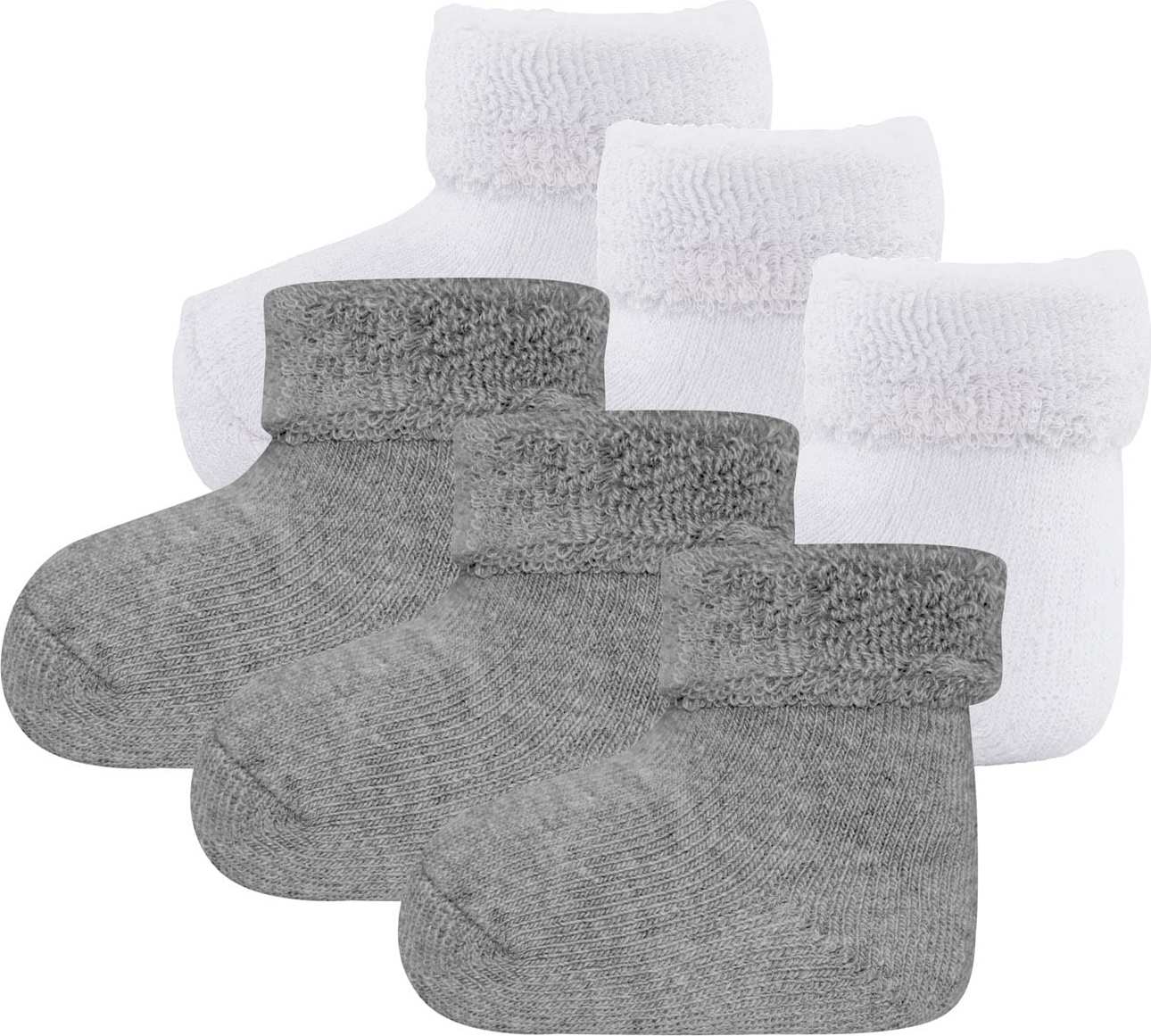 EWERS Ponožky šedá / bílá