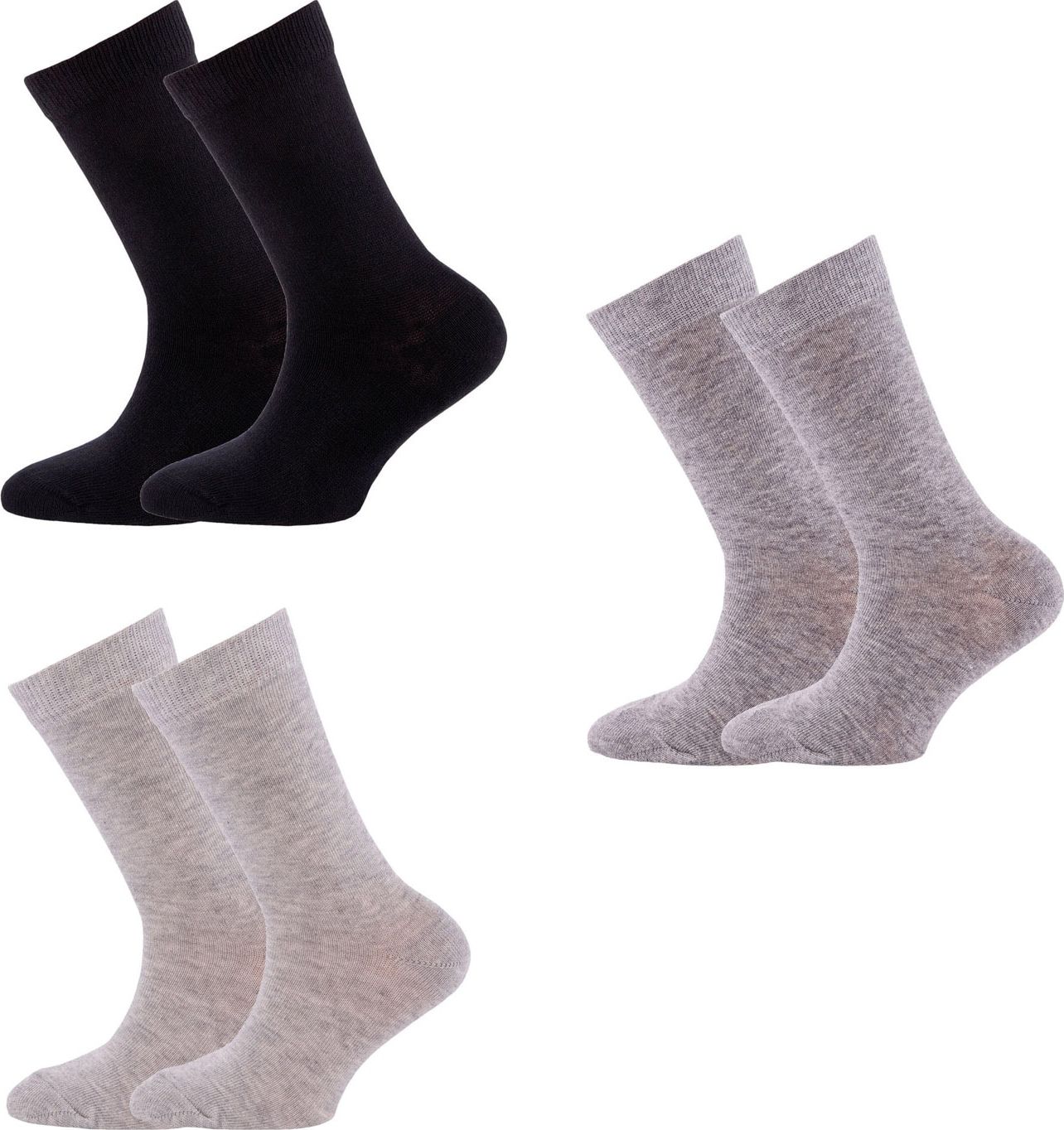 EWERS Ponožky šedá / černá
