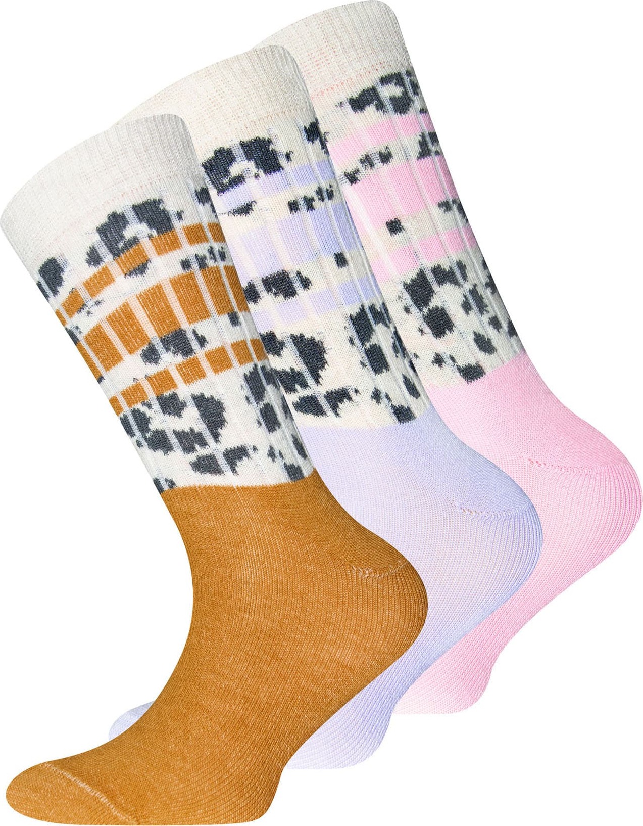 EWERS Ponožky šeříková / růžová / medová / bílá / černá