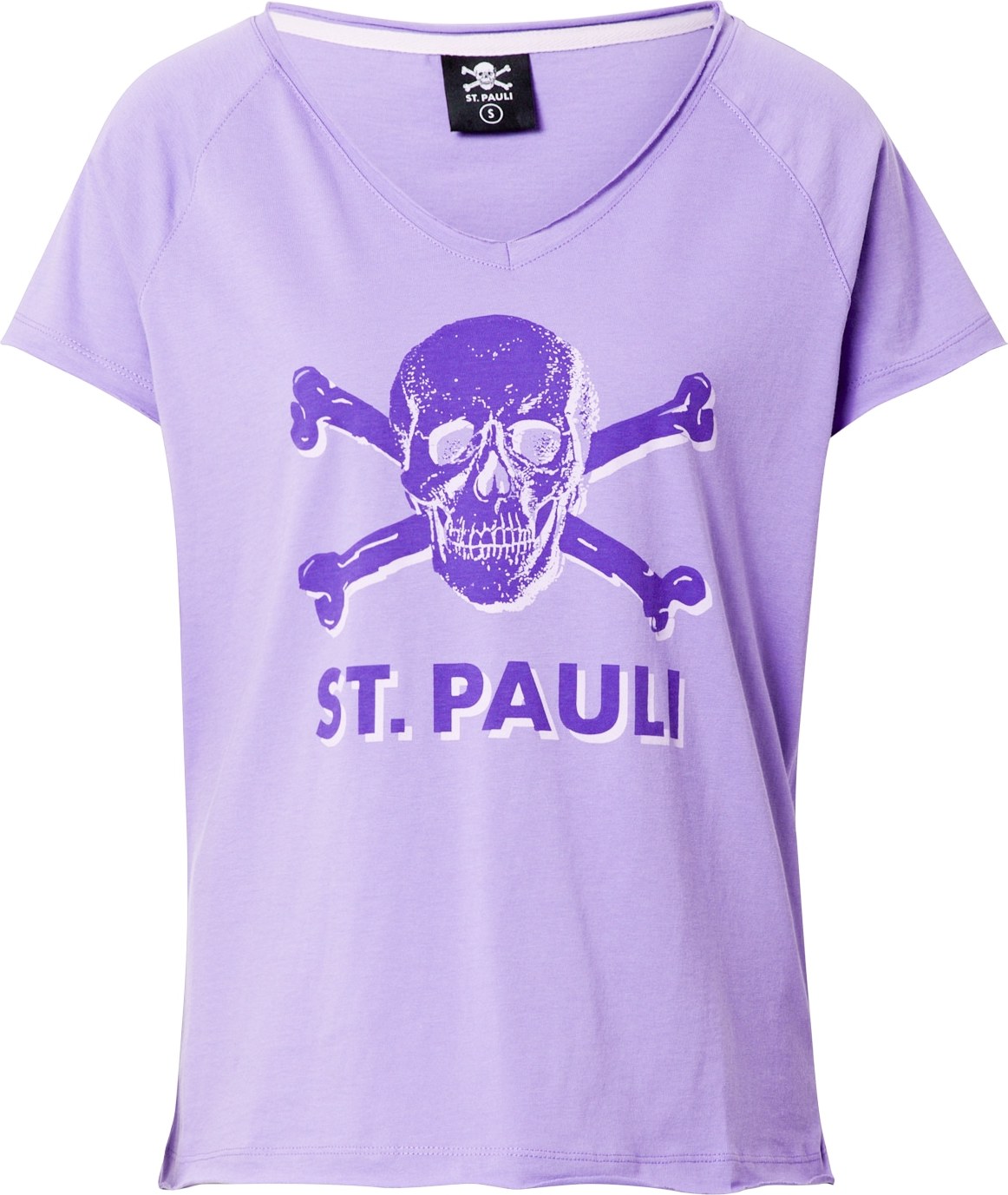FC St. Pauli Tričko 'Leila' bílá / fialová / fialkově modrá
