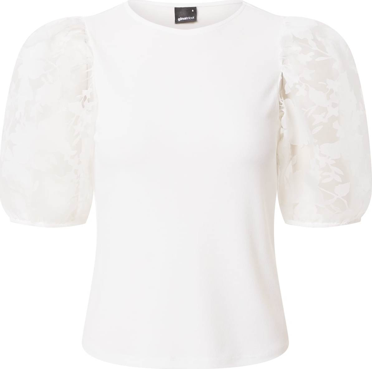 Gina Tricot Tričko 'Polly' offwhite