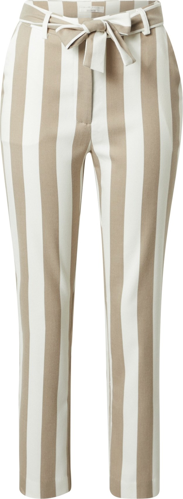 Guido Maria Kretschmer Collection Kalhoty 'Bianca' béžová / bílá