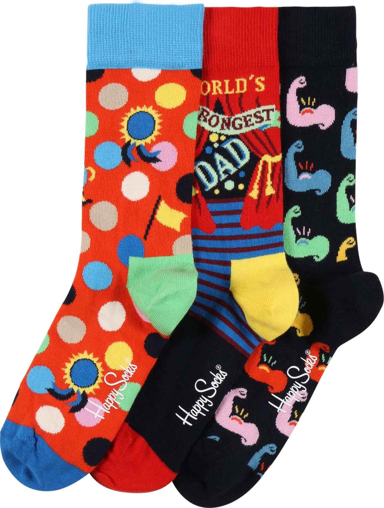 Happy Socks Ponožky 'Father´s Day' mix barev