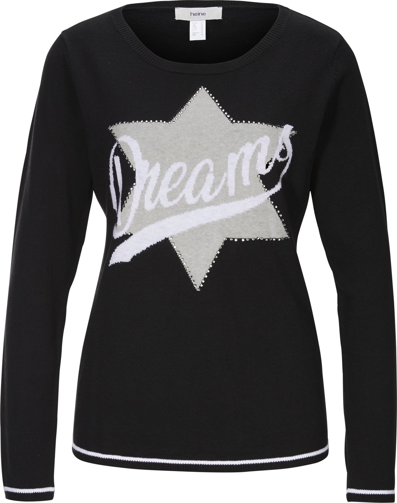 heine Svetr černá