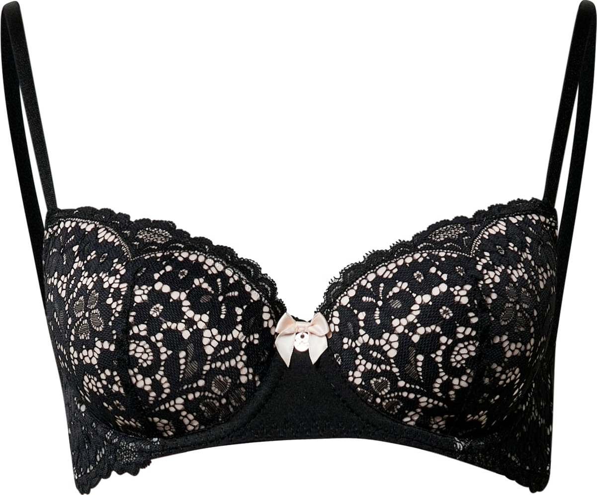 Hunkemöller Podprsenka 'Rose ' černá