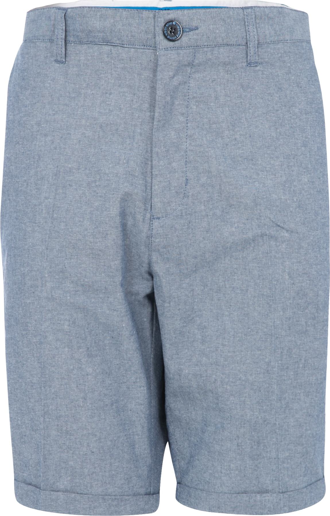 Iriedaily Chino kalhoty 'Golfer Chambray' modrý melír