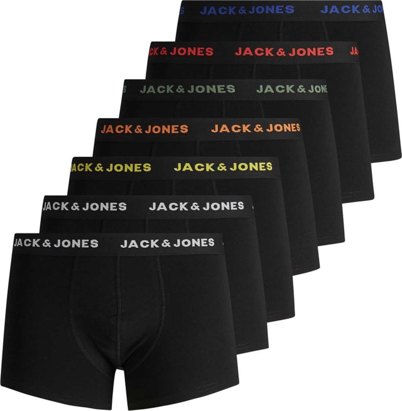 JACK & JONES Boxerky černá / mix barev