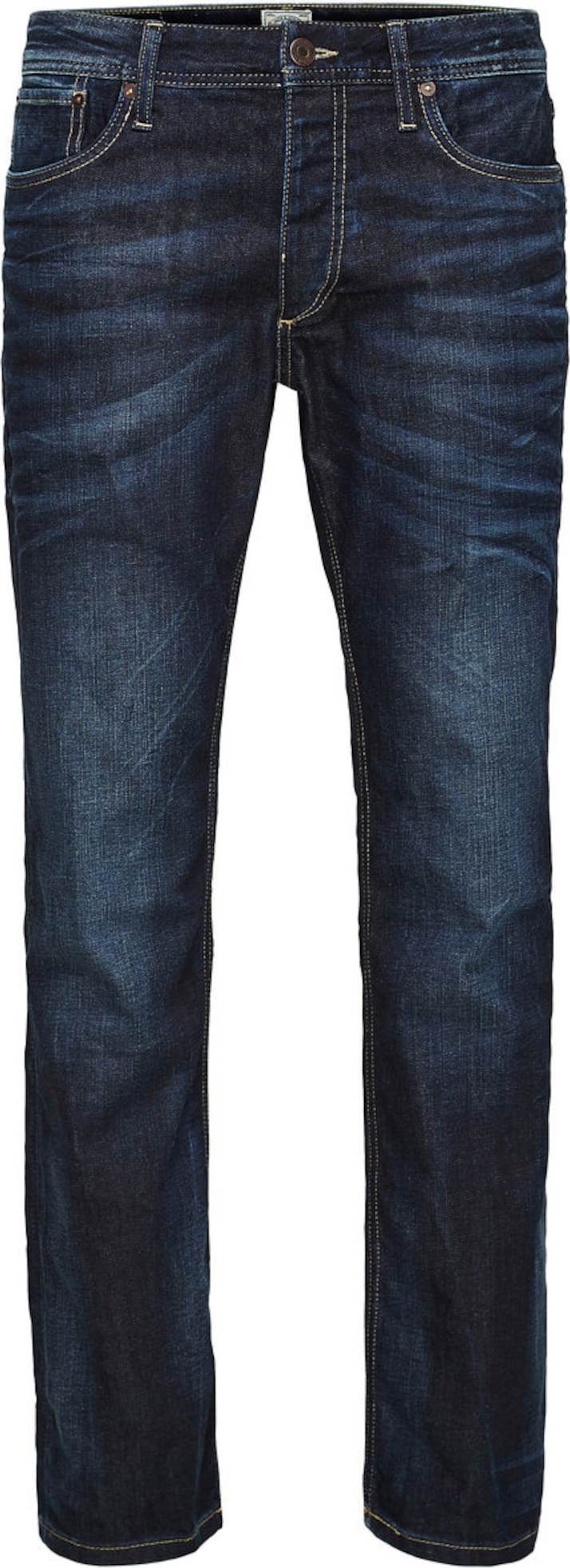 JACK & JONES Džíny 'Clark' námořnická modř
