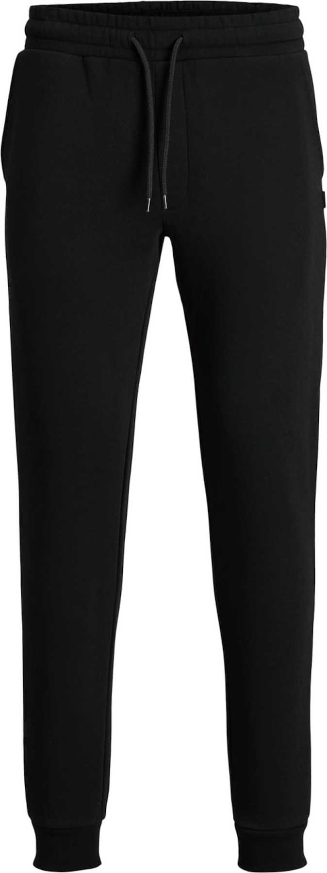 JACK & JONES Kalhoty 'JJIGORDON JJSOFT SWEAT PANT GMS NOOS' černá