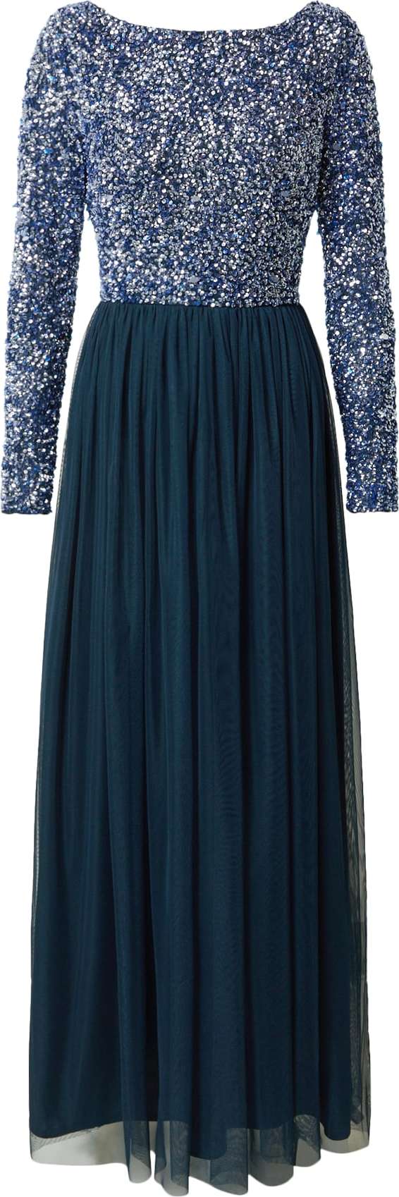 LACE & BEADS Společenské šaty 'Carrey' námořnická modř