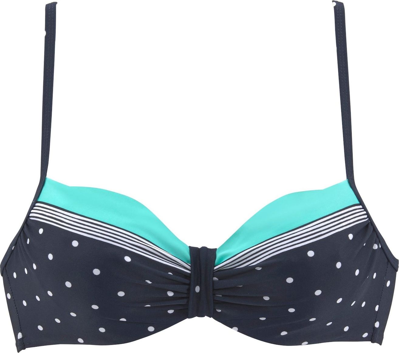 LASCANA Horní díl plavek 'Monroe' tyrkysová