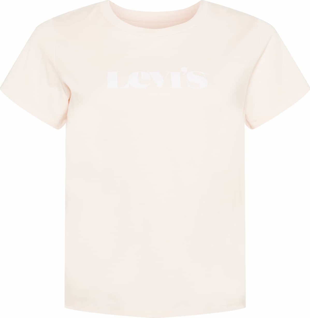 Levi's® Plus Tričko 'PERFECT TEE' krémová / bílá