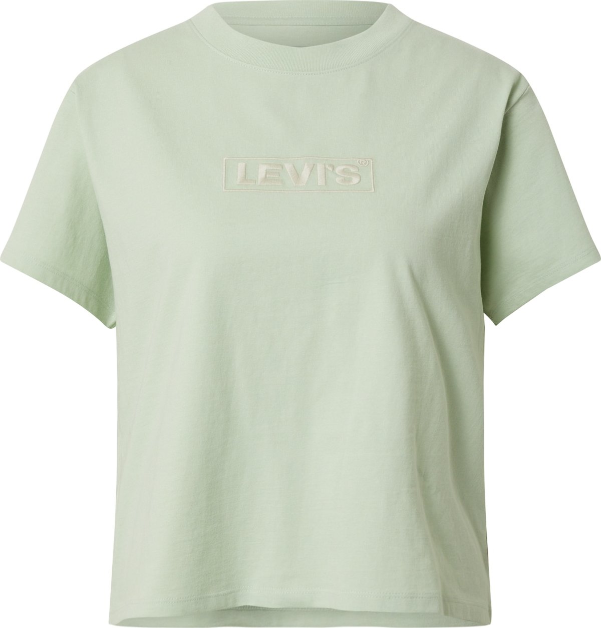 LEVI'S Tričko 'GRAPHIC VARSITY' pastelově zelená