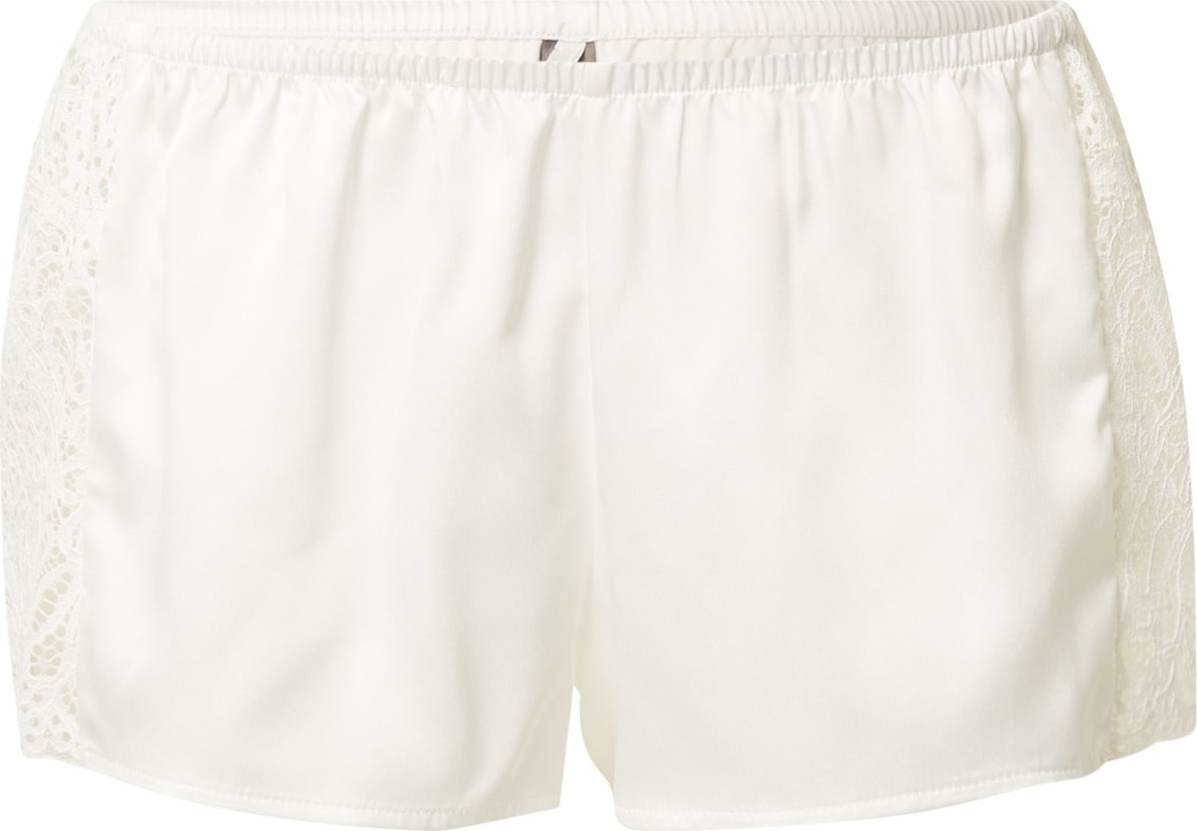 LingaDore Pyžamové kalhoty bílá
