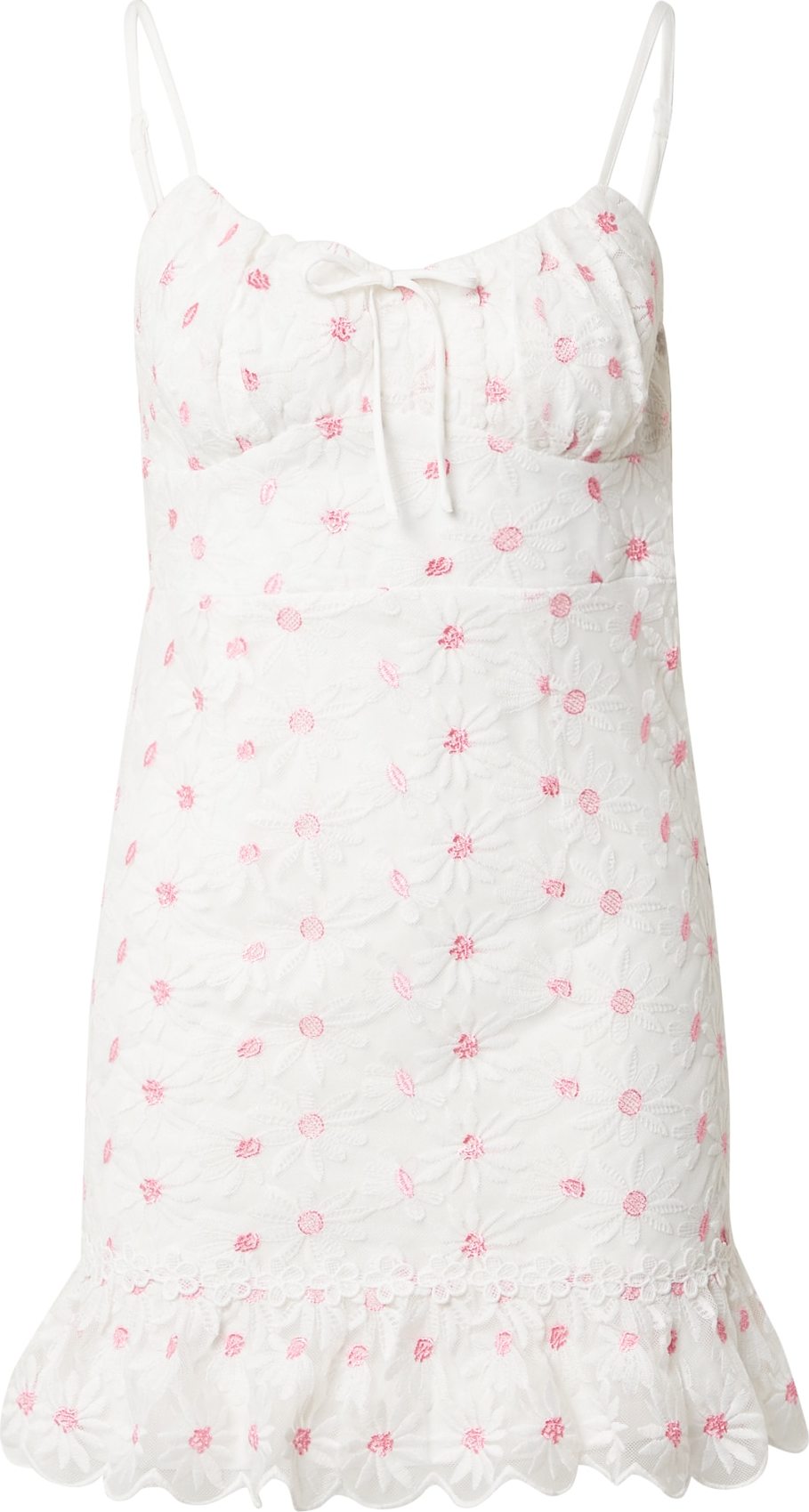 Love Triangle Letní šaty 'SUNSHINE' bílá / pink