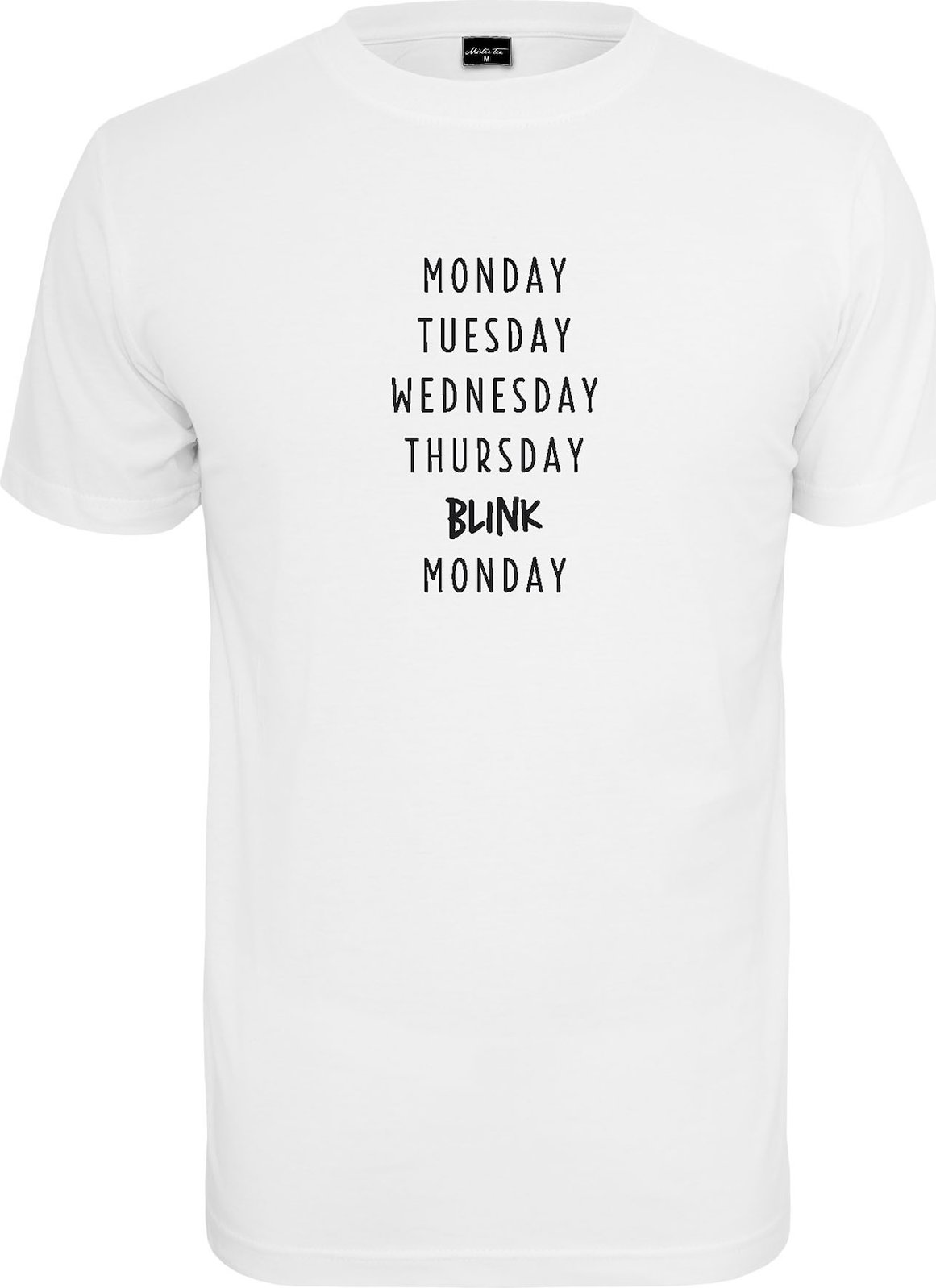 Merchcode Oversized tričko 'Blink Tee' bílá / černá