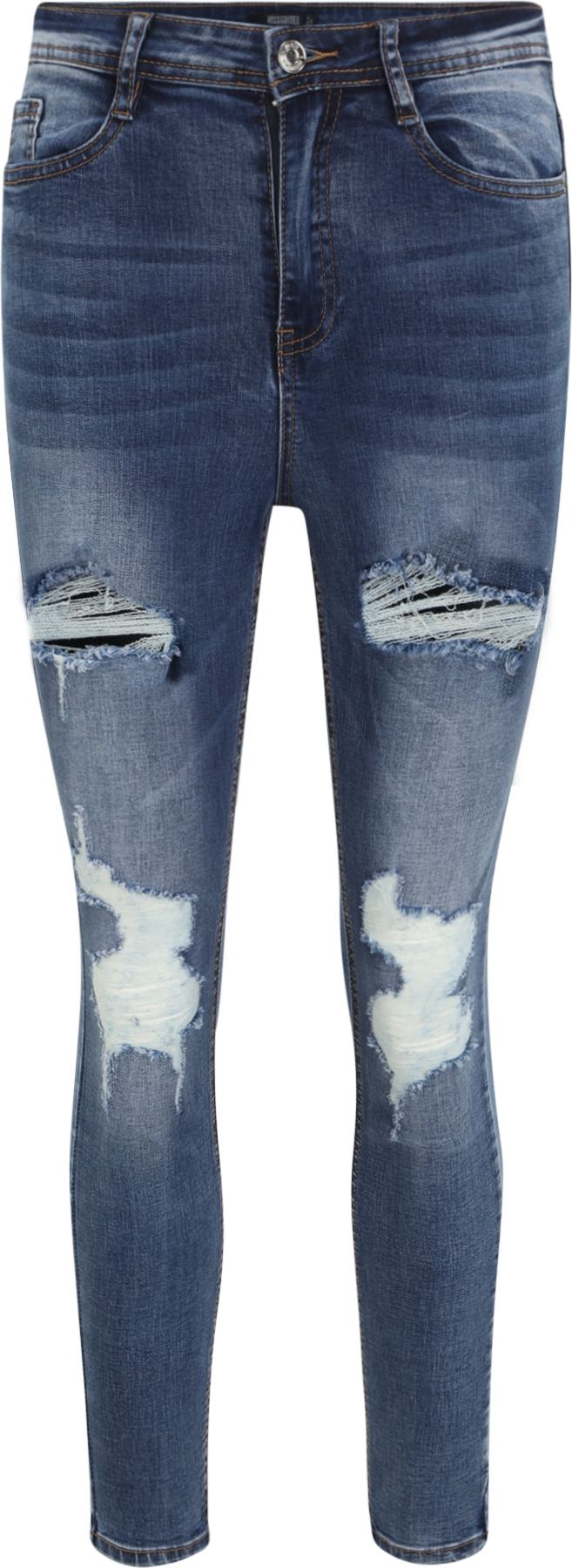 Missguided Petite Džíny 'SINNER' modrá