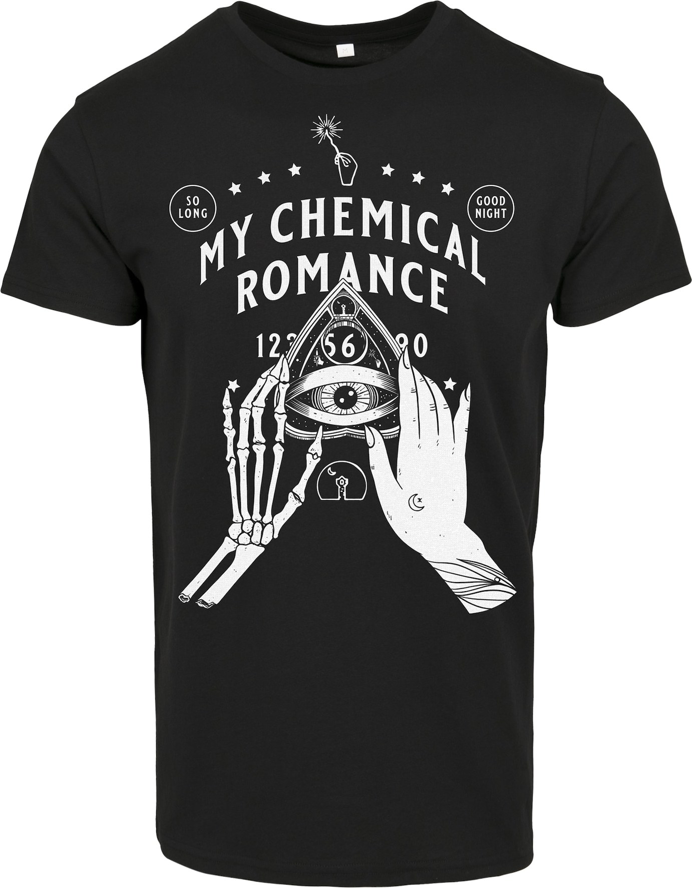 Mister Tee Tričko 'My Chemical Romance Pyramid' bílá / černá