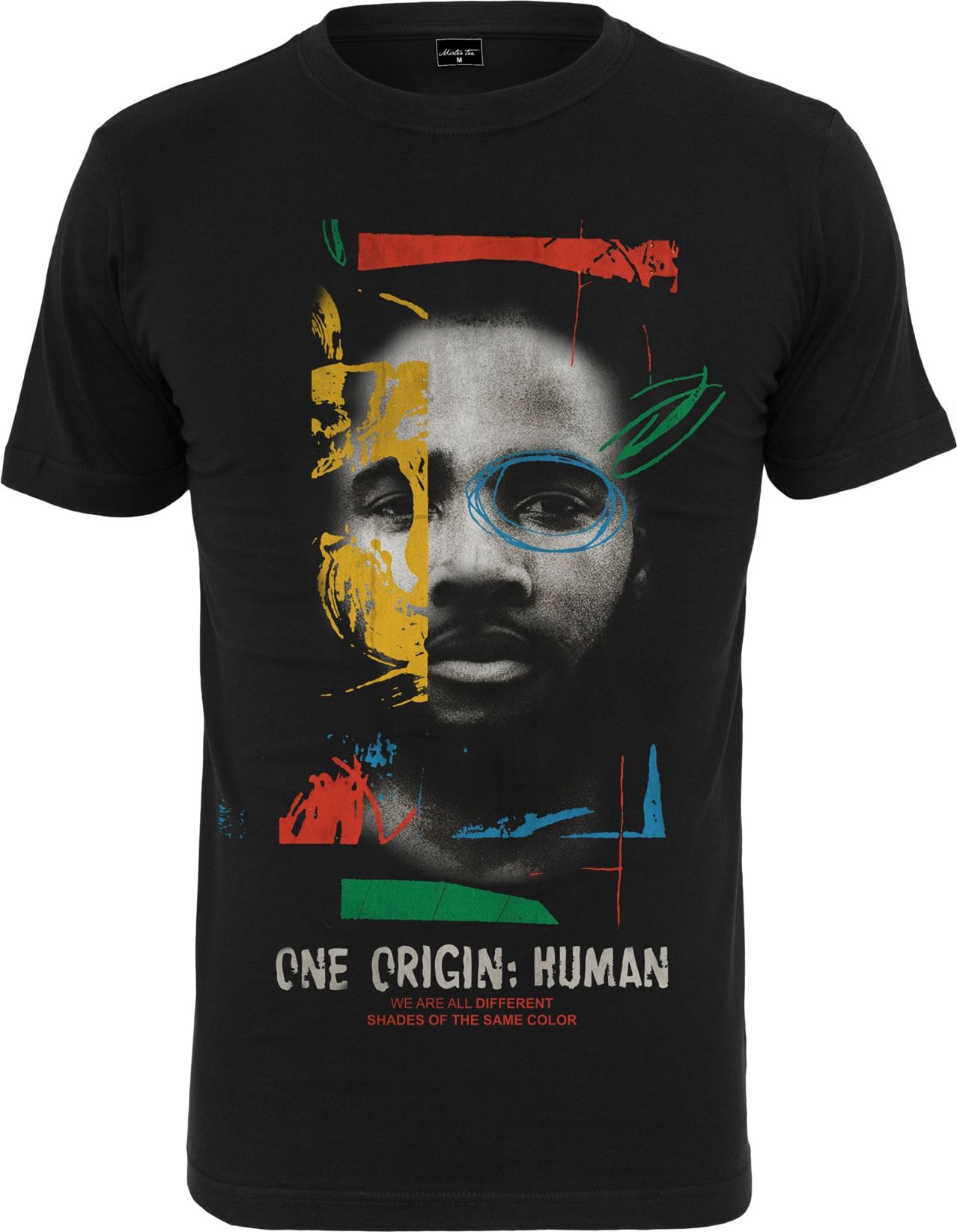 Mister Tee Tričko černá / šedá / červená / zelená / žlutá