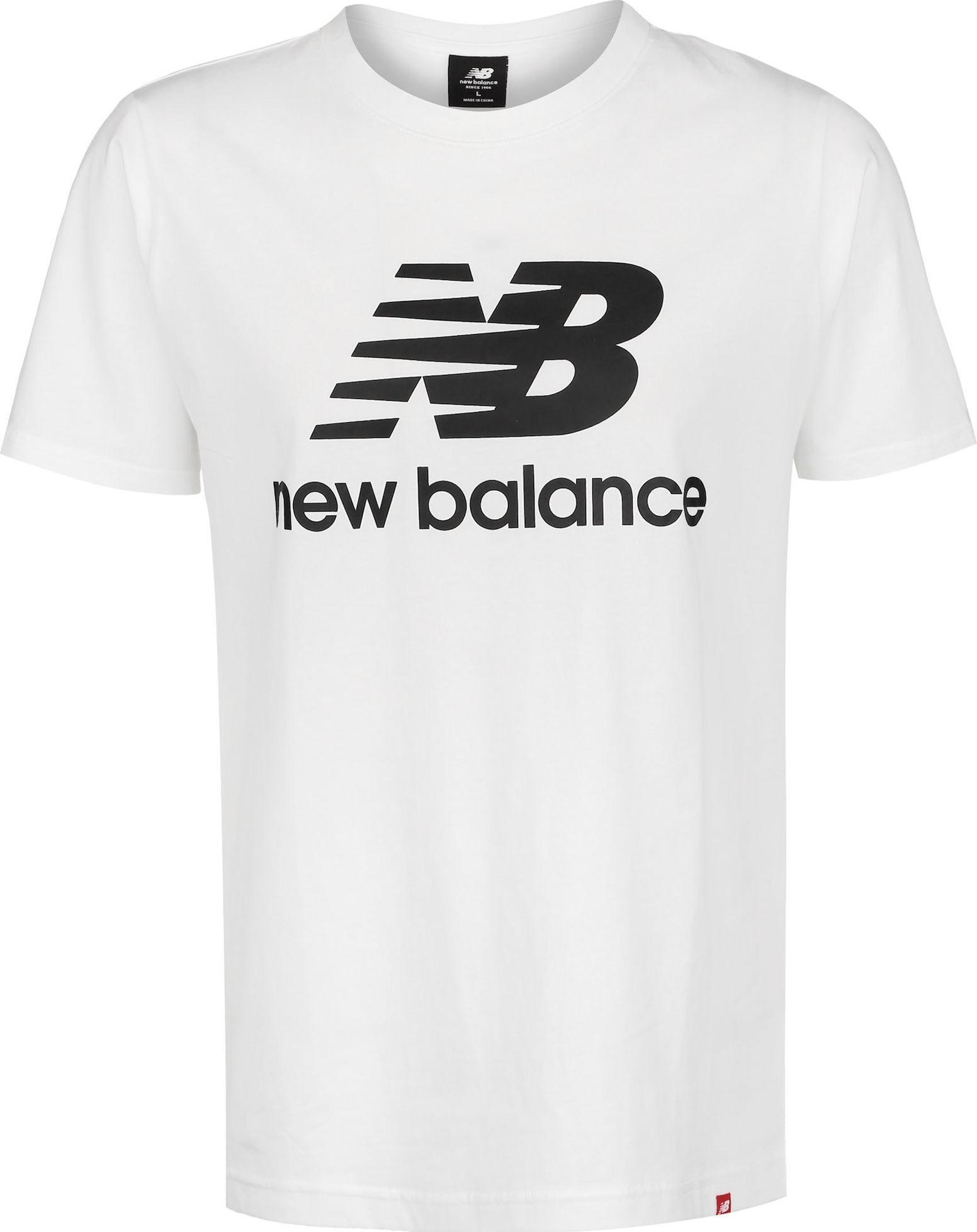 new balance Funkční tričko bílá / černá