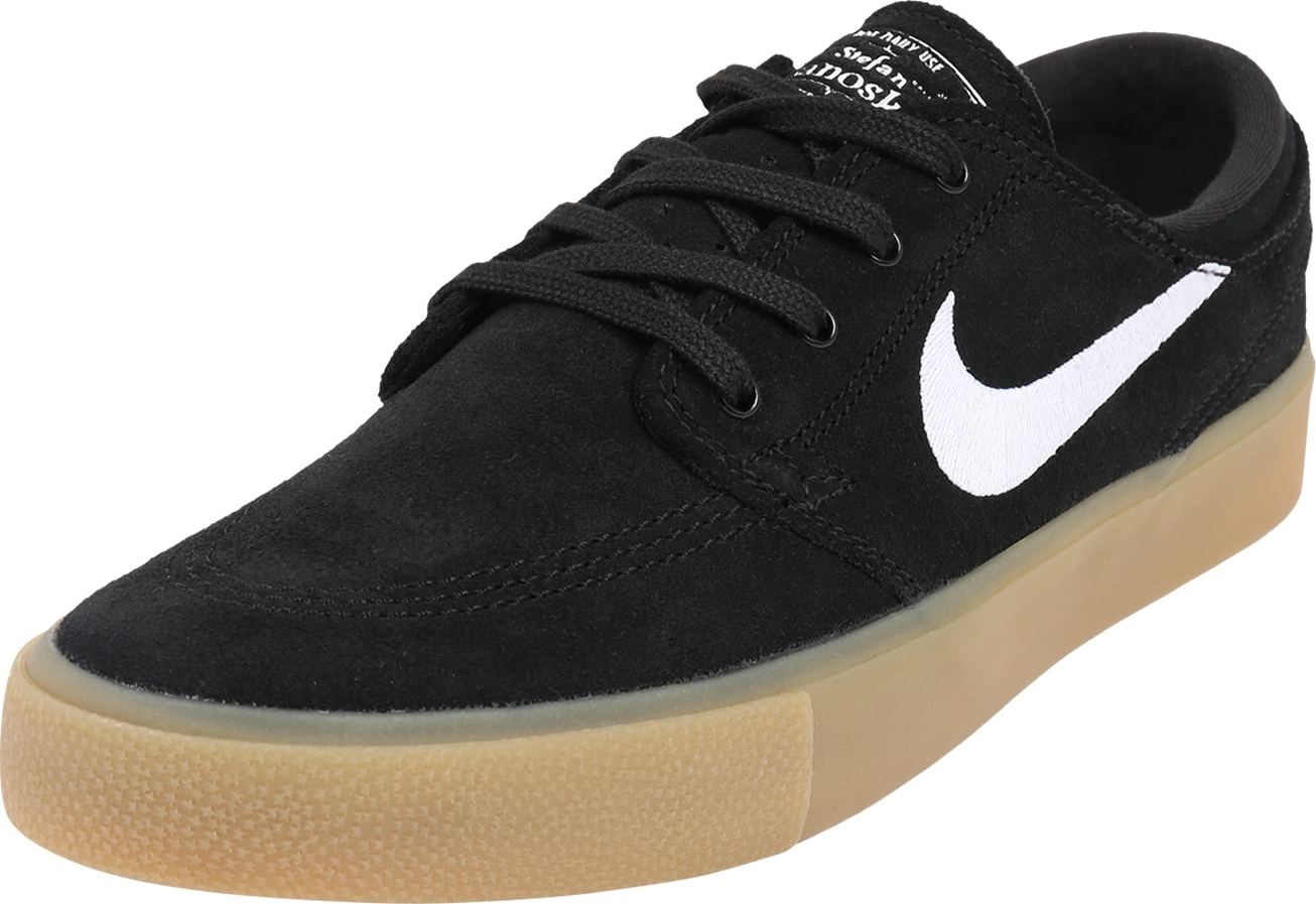 Nike SB Tenisky 'ZOOM JANOSKI' černá / bílá