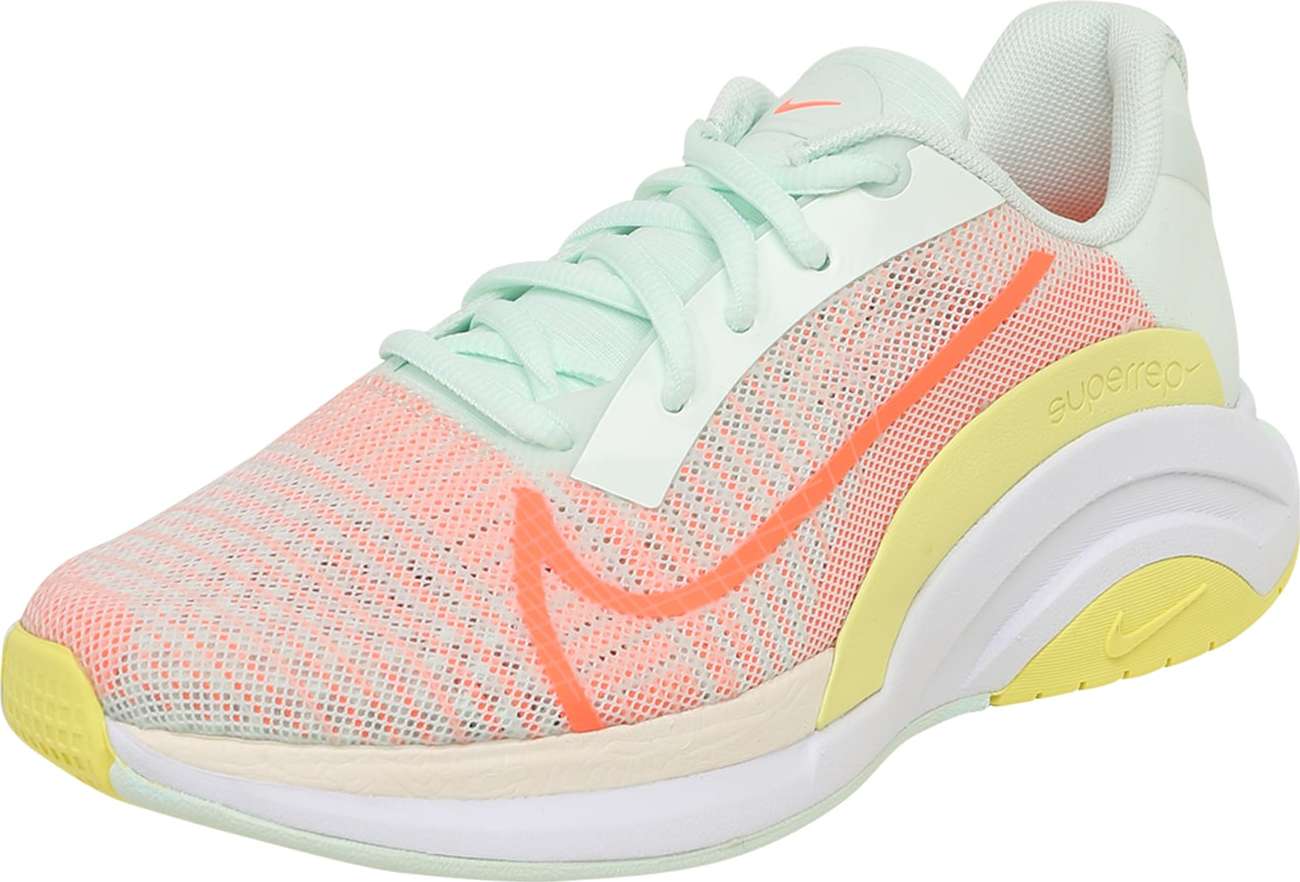 NIKE Sportovní boty žlutá / mátová / korálová
