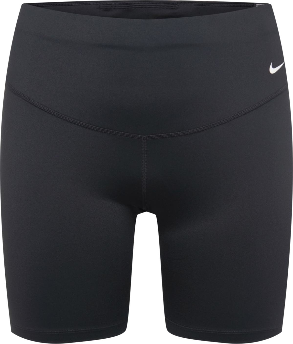 NIKE Sportovní kalhoty černá / bílá