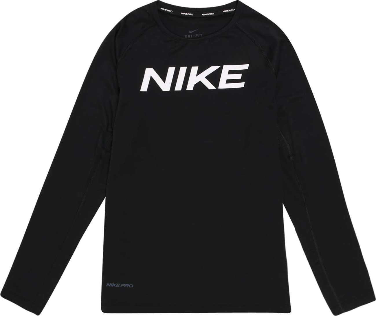 NIKE Funkční tričko bílá / černá
