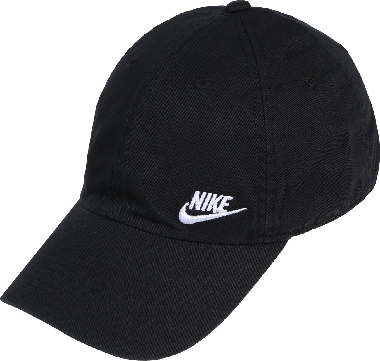 Nike Sportswear Čepice 'Heritage86' černá / bílá