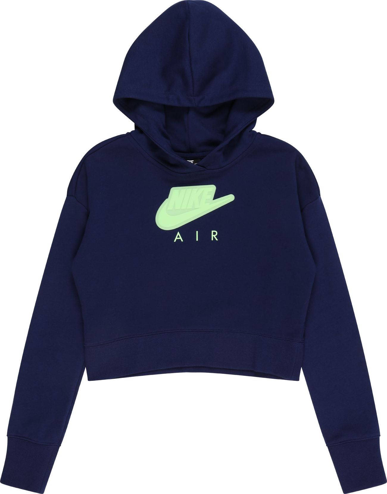 Nike Sportswear Mikina 'Air' tmavě modrá / mátová