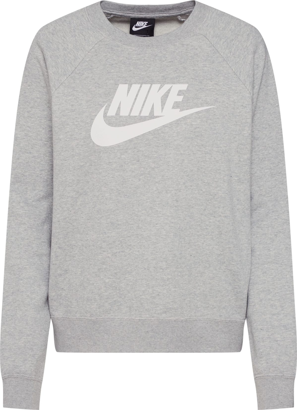 Nike Sportswear Mikina 'Essential' bílá / šedá
