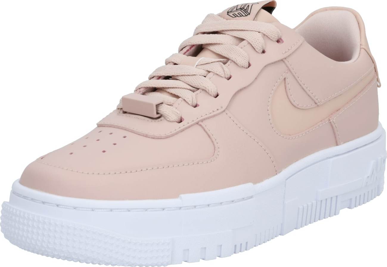 Nike Sportswear Tenisky 'Air Force 1 Pixel' růžová / bílá