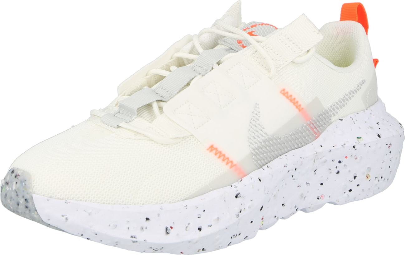 Nike Sportswear Tenisky 'Crater' bílá / šedá / oranžová