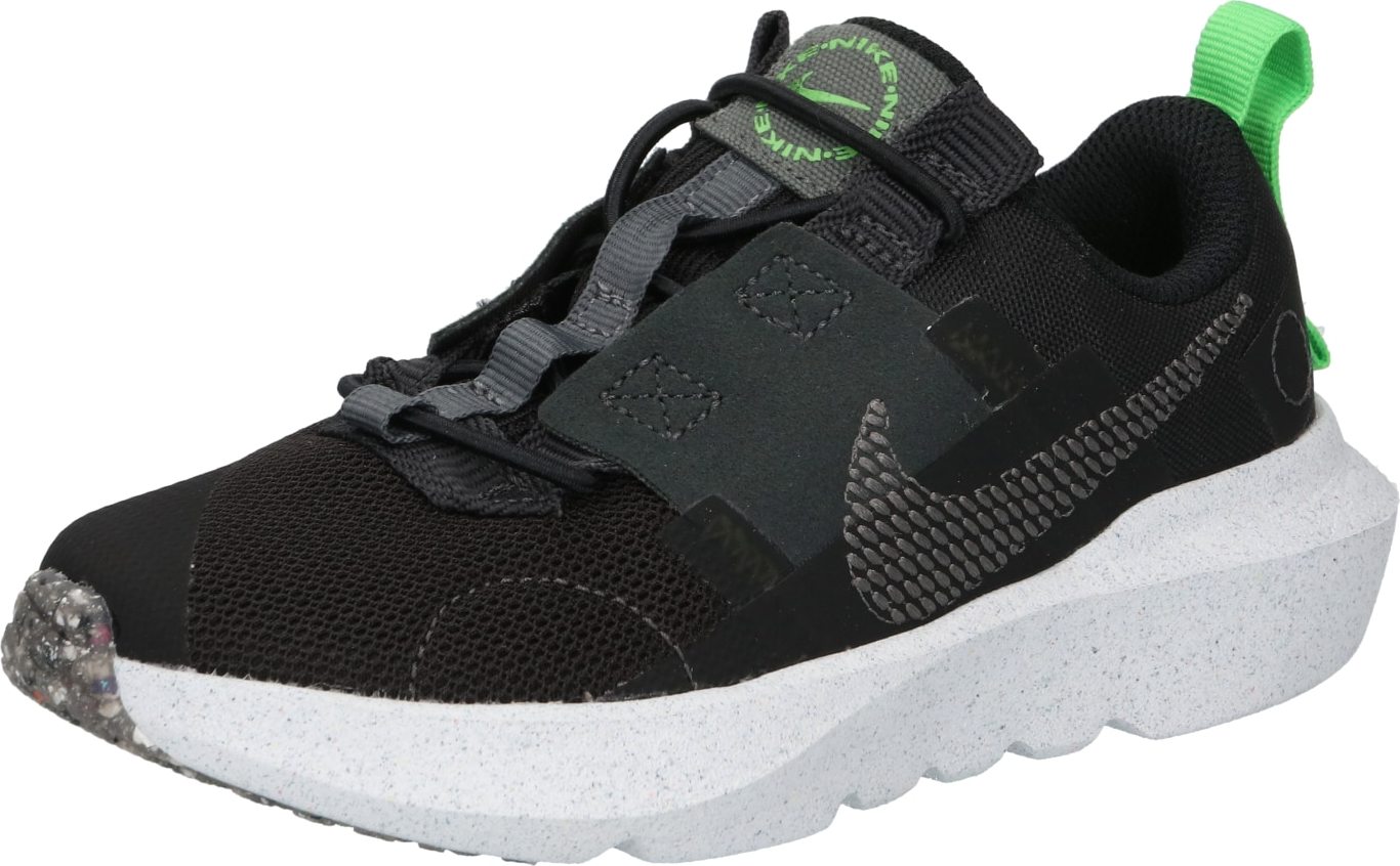 Nike Sportswear Tenisky 'Crater Impact' černá / kiwi / kámen