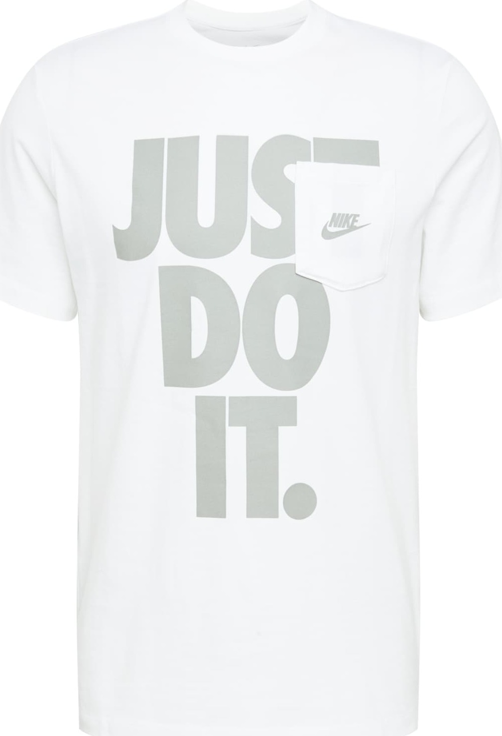 Nike Sportswear Tričko bílá / šedá